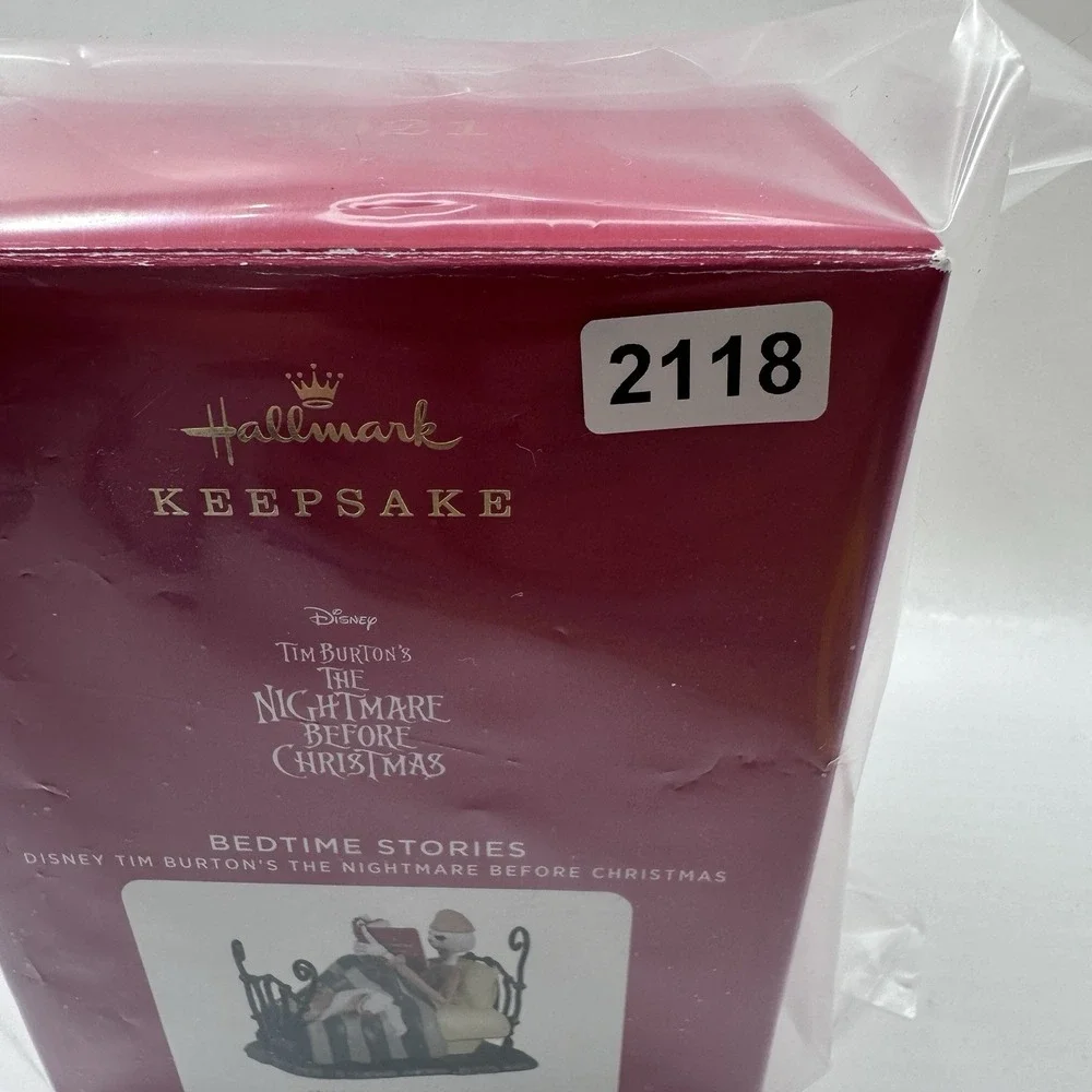 Hallmark Keepsake Bedtime Stories Nightmare Before Christmas Ornament‎ 2021